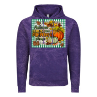 Cloud Purple autumn leaves and pumpkins please mouse pad Vintage Hoodie - BundleAndBundleShop