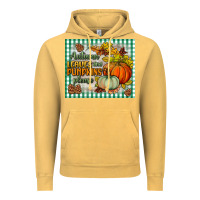 Vintage Mustard autumn leaves and pumpkins please mouse pad Vintage Hoodie - BundleAndBundleShop