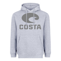 Heather Grey costa del mar Heavyweight Hoodie - artisFamous