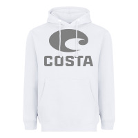White costa del mar Heavyweight Hoodie - artisFamous