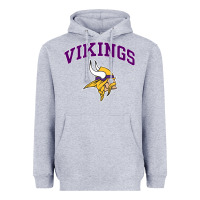 Heather Grey vikings style Heavyweight Hoodie - artisFamous