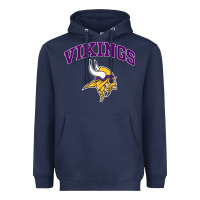 Navy vikings style Heavyweight Hoodie - artisFamous