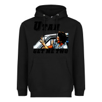Black utah get me 2 Heavyweight Hoodie - artisFamous