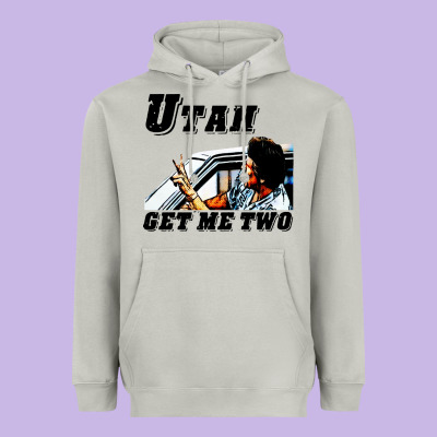 Utah Get Me 2 Heavyweight Hoodie Designed By Artisfamous