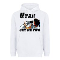 White utah get me 2 Heavyweight Hoodie - artisFamous