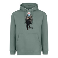 Sage bernie sitting in the cold with mittens meme Heavyweight Hoodie - artisFamous