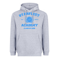 Heather Grey starfleet academy Heavyweight Hoodie - artisFamous