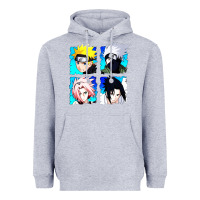 Heather Grey animation Heavyweight Hoodie - artisFamous