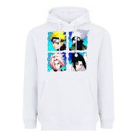 White animation Heavyweight Hoodie - artisFamous