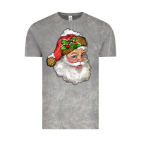 Cloud Rock santa with snow Vintage Tee - RanaPortraitStore
