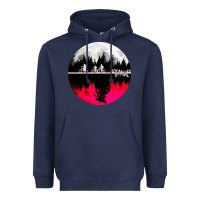 Navy stranger kids bikes Heavyweight Hoodie - artisFamous