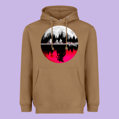 Stranger Kids Bikes Heavyweight Hoodie Designed By Artisfamous