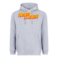 Heather Grey words on a shirt Heavyweight Hoodie - artisFamous