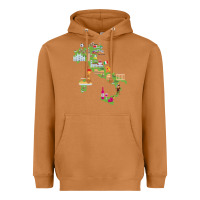 Meerkat Italy map Heavyweight Hoodie - artisFamous