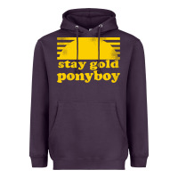 Plum stay gold ponyboy the outsiders movie book Heavyweight Hoodie - artisFamous