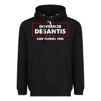 Black desantis governor keep florida free Heavyweight Hoodie - artisFamous