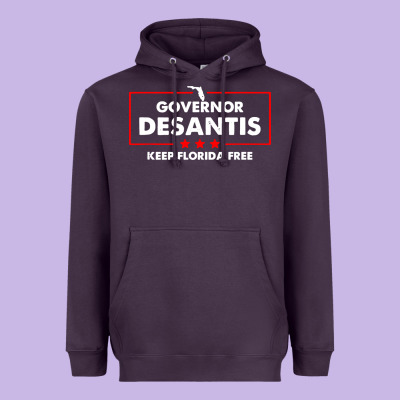 Desantis Governor Keep Florida Free Heavyweight Hoodie Designed By Artisfamous