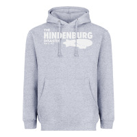 Heather Grey airship blimp dirigible   the hindenburg disaste Heavyweight Hoodie - artisFamous