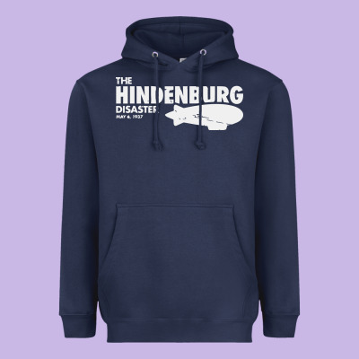 Airship Blimp Dirigible   The Hindenburg Disaste Heavyweight Hoodie Designed By Artisfamous