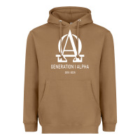 Toasted Coconut generation alpha Heavyweight Hoodie - artisFamous