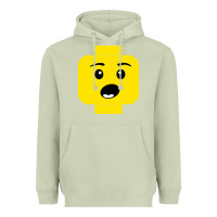 Matcha surprised expression lego head Heavyweight Hoodie - artisFamous