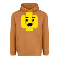 Meerkat surprised expression lego head Heavyweight Hoodie - artisFamous