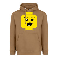 Toasted Coconut surprised expression lego head Heavyweight Hoodie - artisFamous