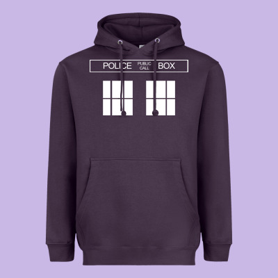 The Blue Box T Shirt Doctor Doc Dalek Bbc Bow Tie Tv Tenth Eleventh Wh Heavyweight Hoodie Designed By Artisfamous