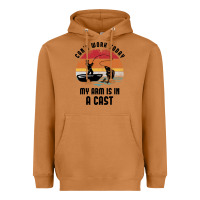 Meerkat dad fishing Heavyweight Hoodie - artisFamous
