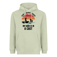 Matcha dad fishing Heavyweight Hoodie - artisFamous