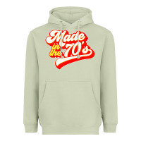 Matcha made in the 70s retro Heavyweight Hoodie - artisFamous