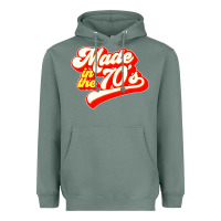 Sage made in the 70s retro Heavyweight Hoodie - artisFamous