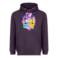 Plum mr funny sparkles Heavyweight Hoodie - artisFamous
