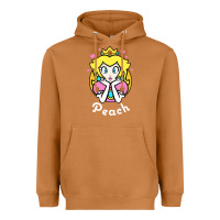 Meerkat peach graphic Heavyweight Hoodie - artisFamous