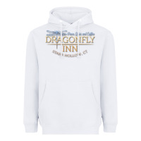 White dragonfly inn Heavyweight Hoodie - artisFamous