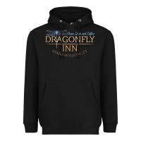 Black dragonfly inn Heavyweight Hoodie - artisFamous