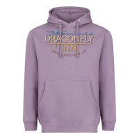Lavender dragonfly inn Heavyweight Hoodie - artisFamous