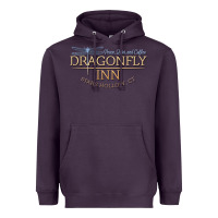 Plum dragonfly inn Heavyweight Hoodie - artisFamous