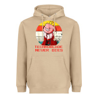 Mushroom retro style technoblade merch cosplay Heavyweight Hoodie - artisFamous