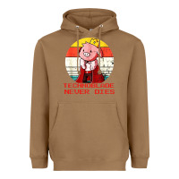 Toasted Coconut retro style technoblade merch cosplay Heavyweight Hoodie - artisFamous
