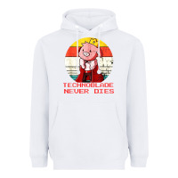 White retro style technoblade merch cosplay Heavyweight Hoodie - artisFamous