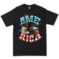 Black American Eagle Premium Tee - HowdyJamesFarm