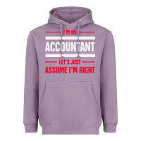 Lavender funny accounting design   gift for accountants Heavyweight Hoodie - artisFamous