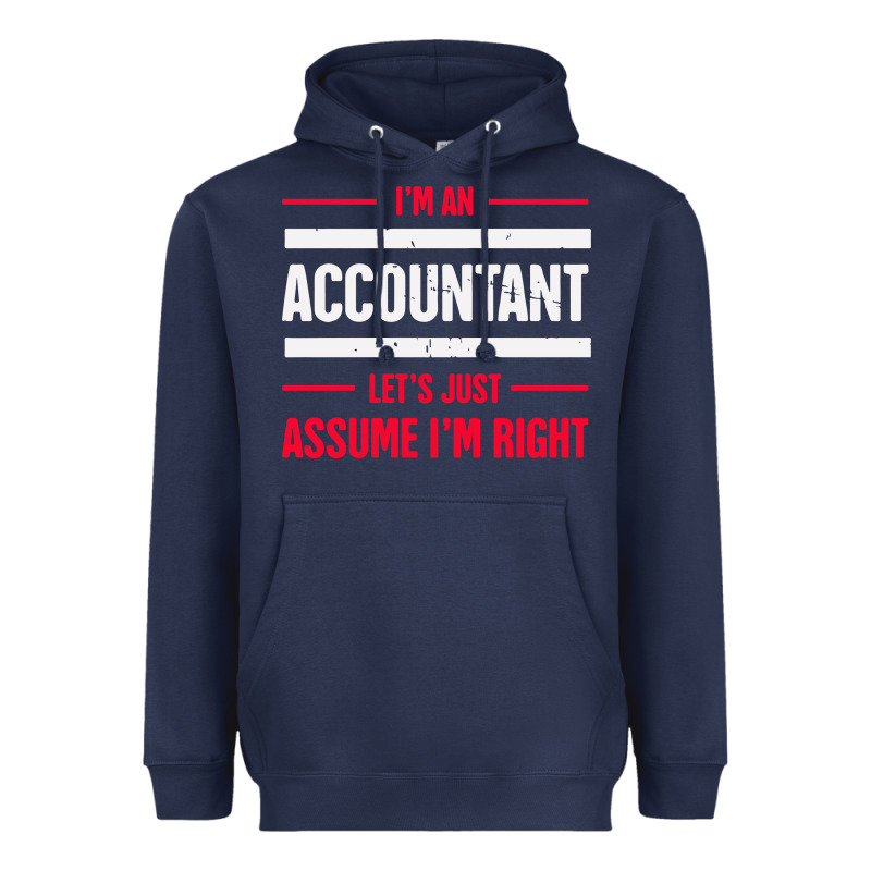 Funny Accounting Design   Gift For Accountants Heavyweight Hoodie by artisFamous | Teevron