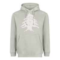 Moon Dust retro lebanon cedar  lebanese Heavyweight Hoodie - artisFamous