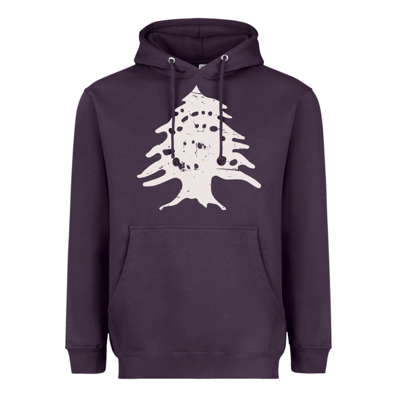 Retro Lebanon Cedar  Lebanese Heavyweight Hoodie by artisFamous | Teevron