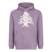 Lavender retro lebanon cedar  lebanese Heavyweight Hoodie - artisFamous