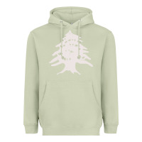 Matcha retro lebanon cedar  lebanese Heavyweight Hoodie - artisFamous