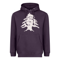 Retro Lebanon Cedar  Lebanese Heavyweight Hoodie | Teevron