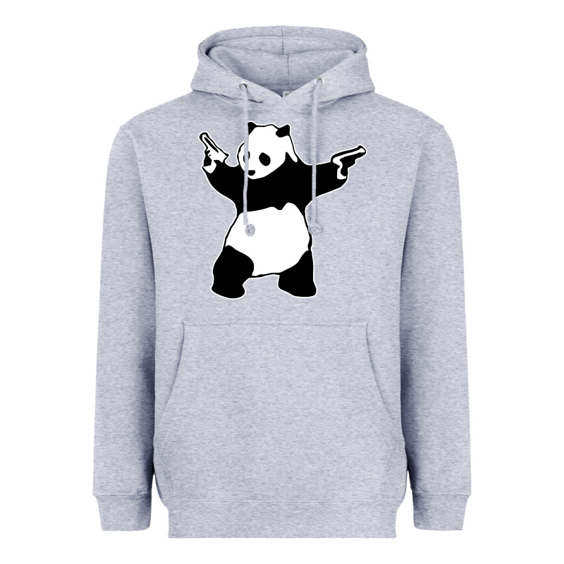 Banksy Panda Heavyweight Hoodie by artisFamous | Teevron